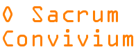 O Sacrum Convivium